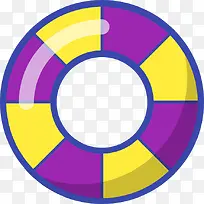 矢量游泳圈素材-空若网 矢量游泳圈素材-空若网