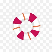 卡通手绘游泳圈-空若网 卡通手绘游泳圈-空若网