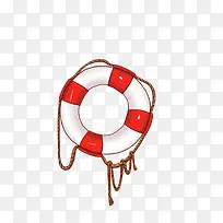 手绘游泳圈-空若网 手绘游泳圈-空若网