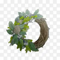 花环水彩手绘素材-空若网 花环水彩手绘素材-空若网