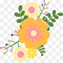 精美卡通手绘花-空若网 精美卡通手绘花-空若网