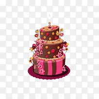 精美生日蛋糕-空若网 精美生日蛋糕-空若网