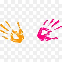 水彩掌纹-空若网 水彩掌纹-空若网