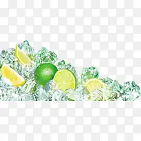 夏季绿色水果冰块-空若网 夏季绿色水果冰块-空若网