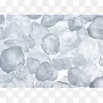 创意高清摄影白色的冰块-空若网 创意高清摄影白色的冰块-空若网