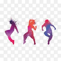 水彩舞蹈-空若网 水彩舞蹈-空若网