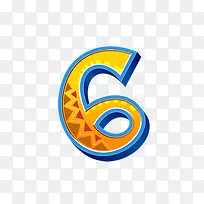 长颈鹿字母数字6-空若网 长颈鹿字母数字6-空若网