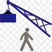 吊车png矢量元素-空若网 吊车png矢量元素-空若网