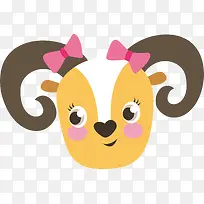 小羊png矢量元素-空若网 小羊png矢量元素-空若网