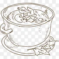 铁锅菜叶PNG矢量元素-空若网 铁锅菜叶PNG矢量元素-空若网