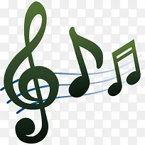 乐符png矢量元素-空若网 乐符png矢量元素-空若网