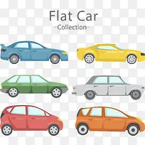 矢量手绘卡通小汽车-空若网 矢量手绘卡通小汽车-空若网