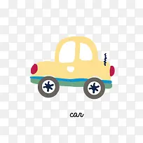 小汽车矢量卡通可爱-空若网 小汽车矢量卡通可爱-空若网