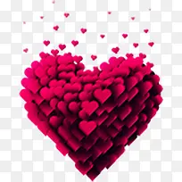 紫色唯美梦幻爱心装饰-空若网 紫色唯美梦幻爱心装饰-空若网