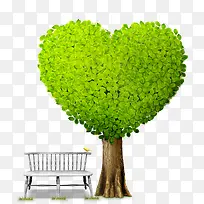 后期合成爱心树叶装饰-空若网 后期合成爱心树叶装饰-空若网