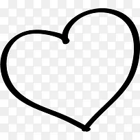 墨迹爱心装饰-空若网 墨迹爱心装饰-空若网