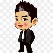 可爱卡通帅气男孩-空若网 可爱卡通帅气男孩-空若网
