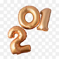 金色气球数字-空若网 金色气球数字-空若网