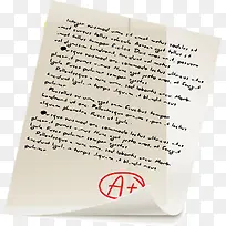 试卷png矢量素材-空若网 试卷png矢量素材-空若网