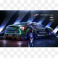 时尚绿色新款汽车-空若网 时尚绿色新款汽车-空若网