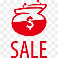 sale促销标签矢量图-空若网 sale促销标签矢量图-空若网