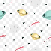 矢量手绘卡通星球-空若网 矢量手绘卡通星球-空若网
