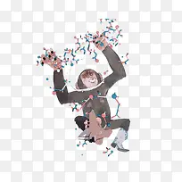 卡通大猩猩-空若网 卡通大猩猩-空若网