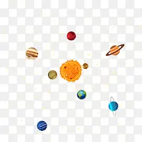 卡通手绘宇宙星系-空若网 卡通手绘宇宙星系-空若网