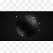 黑色炫酷宇宙创意-空若网 黑色炫酷宇宙创意-空若网