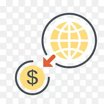 矢量数据金钱交易素材-空若网 矢量数据金钱交易素材-空若网