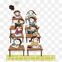 上课矢量素材-空若网 上课矢量素材-空若网