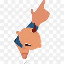 高清摄影插画超人爸爸手指-空若网 高清摄影插画超人爸爸手指-空若网