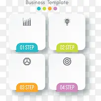 矢量立体标签图表-空若网 矢量立体标签图表-空若网