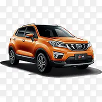 橙色SUV某品牌汽车-空若网 橙色SUV某品牌汽车-空若网