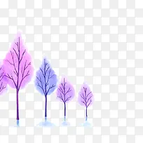 水彩树木-空若网 水彩树木-空若网