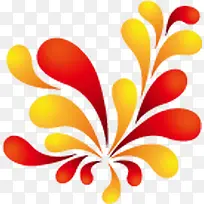 不规则原点形状红色橙色-空若网 不规则原点形状红色橙色-空若网