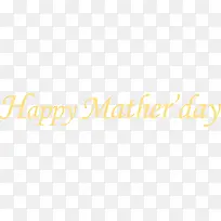 母亲节快乐黄色艺术字母-空若网 母亲节快乐黄色艺术字母-空若网