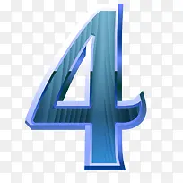 蓝色立体数字质感-空若网 蓝色立体数字质感-空若网