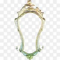 金色时尚框架素材-空若网 金色时尚框架素材-空若网