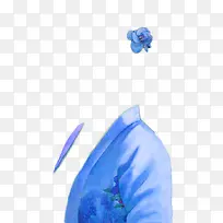 蓝色小花素材-空若网 蓝色小花素材-空若网