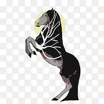 矢量卡通马-空若网 矢量卡通马-空若网