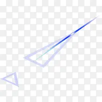 蓝色卡通三角创意电商-空若网 蓝色卡通三角创意电商-空若网