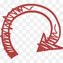 卡通手绘箭头-空若网 卡通手绘箭头-空若网