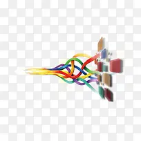 彩色线条-空若网 彩色线条-空若网