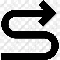 弯箭头图标-空若网 弯箭头图标-空若网