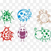 昆虫矢量图-空若网 昆虫矢量图-空若网