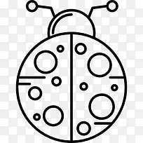 瓢虫有点图标-空若网 瓢虫有点图标-空若网