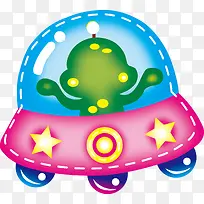 卡通飞碟-空若网 卡通飞碟-空若网