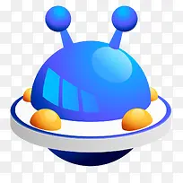 卡通太空飞船-空若网 卡通太空飞船-空若网