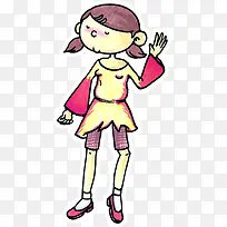 手绘时尚服饰漫画-空若网 手绘时尚服饰漫画-空若网